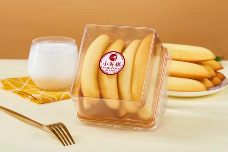 三群 盒装小蛋糕（香蕉形）110g*12盒 new